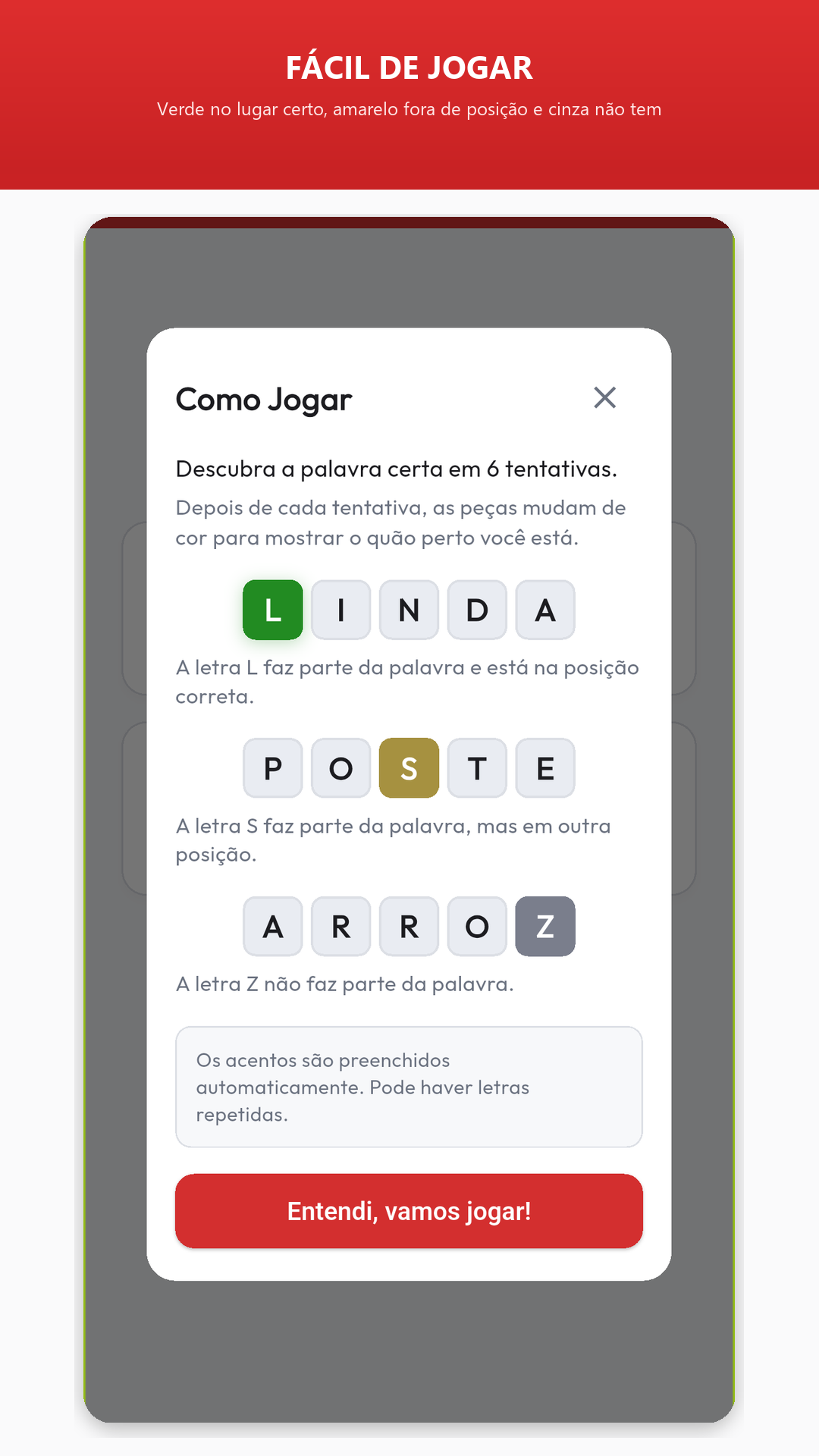 Adivinhe a Palavra - Como Jogar e Regras Visuais