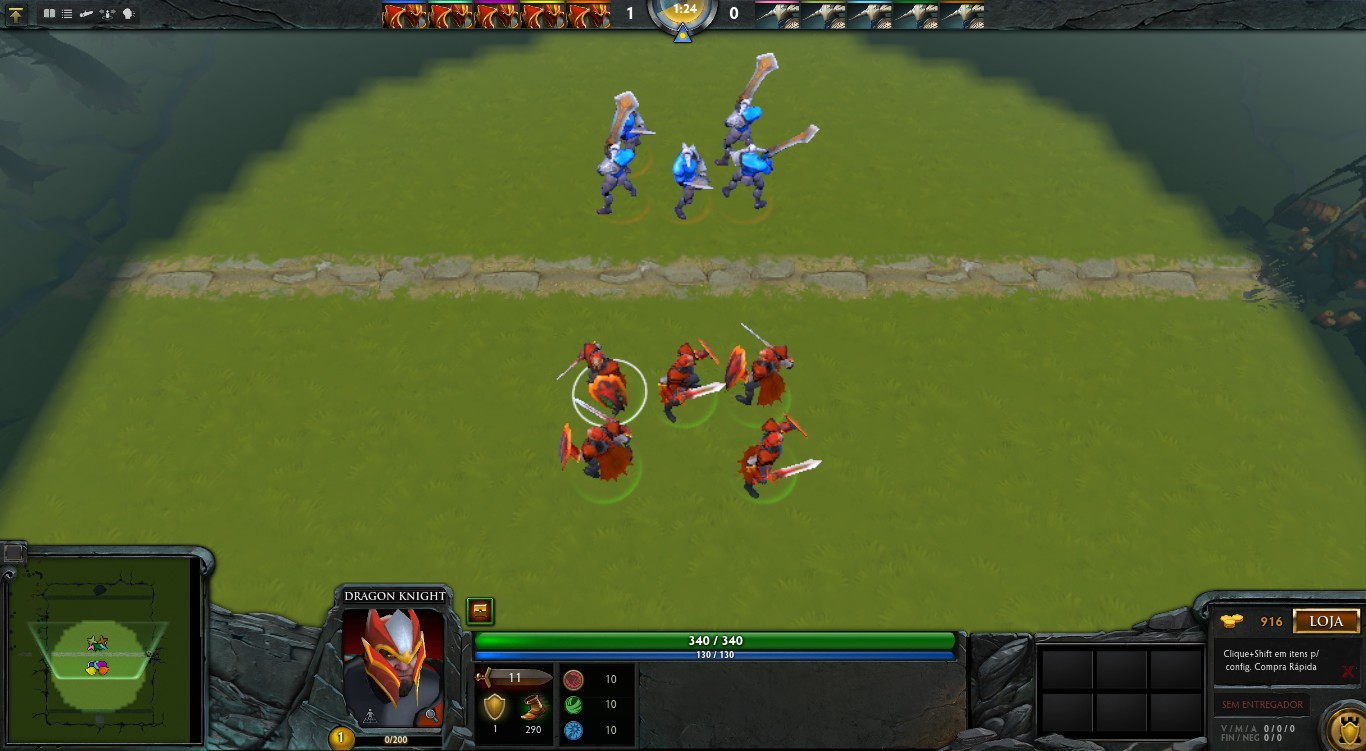 Salve Bandeirinha - Campo de Jogo e Arena